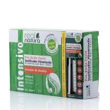 Набір від випадіння і для росту волосся: ампули Real Natura VITAMINADO PRO-KEDA FORTE 12 шт+ Шампунь 1OO мл