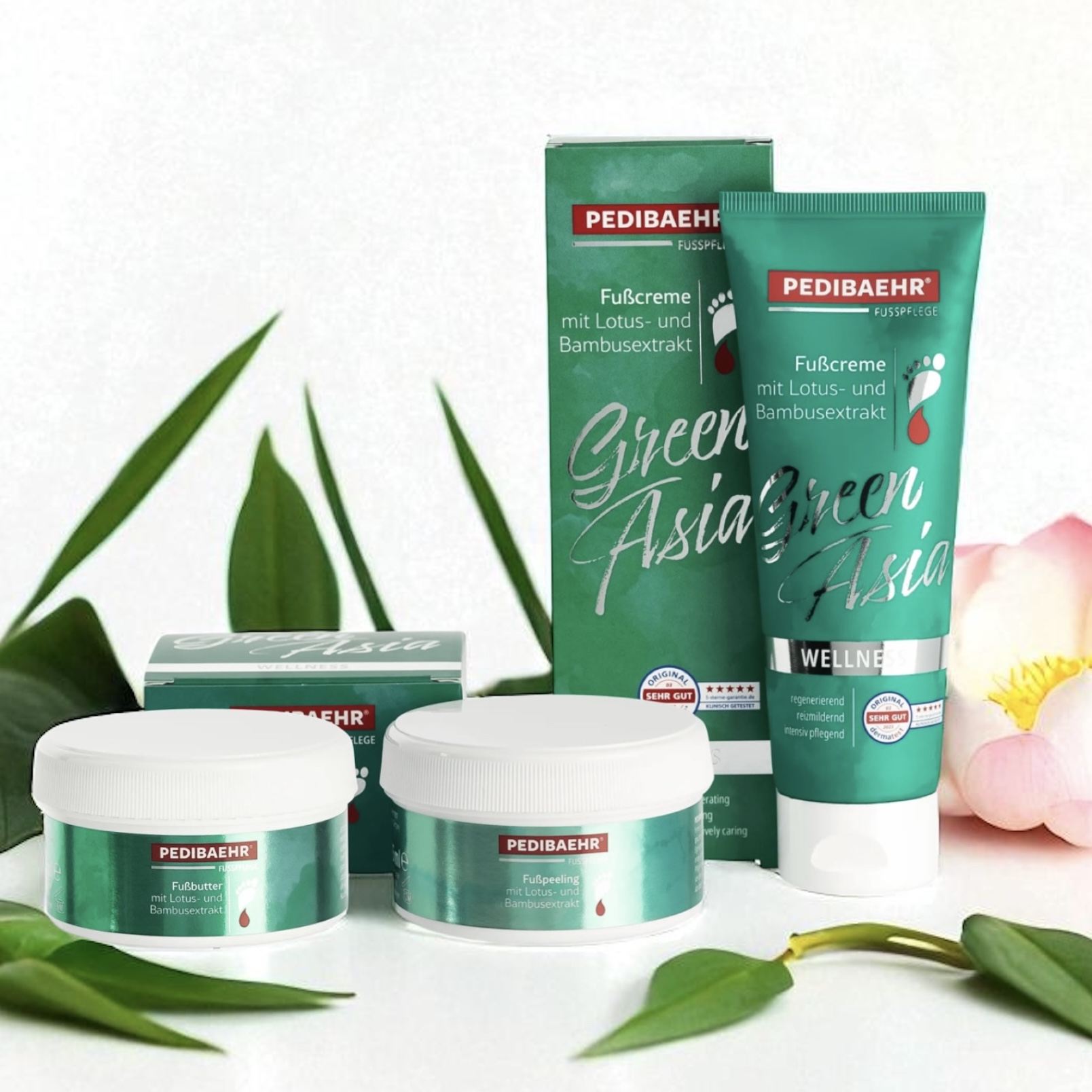 Набір для глибокого зволоження та регенерації шкіри Green Asia, 3 позиції