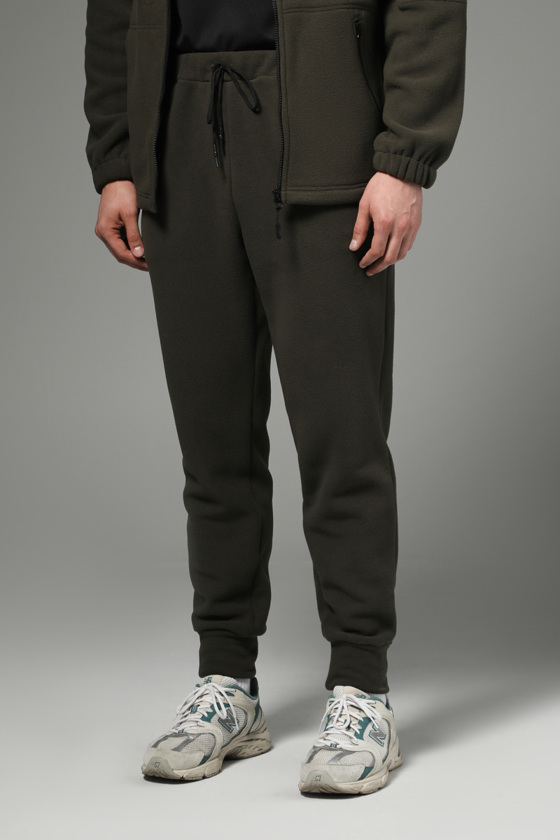 Флісові спортивні штани Plus.Plus Dark Olive