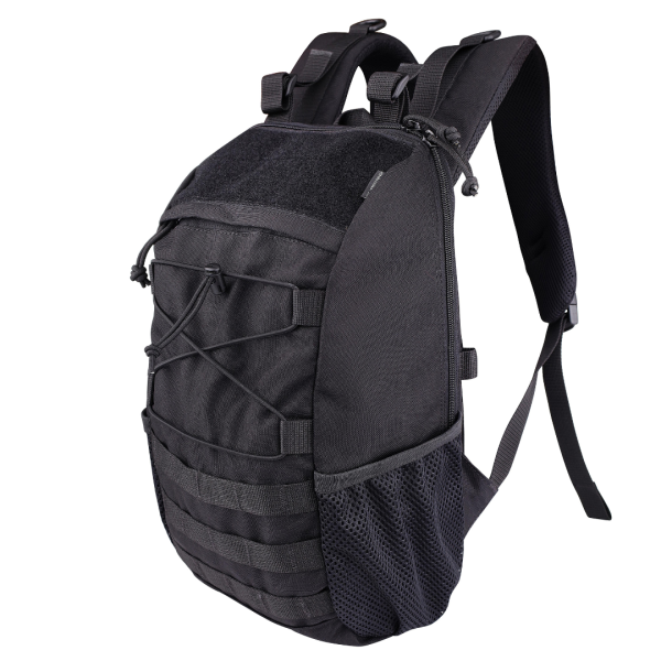 Тактичний штурмовий рюкзак "РЕКРУТ Чорний" від українського бренду "А.Т.А.К.А".
