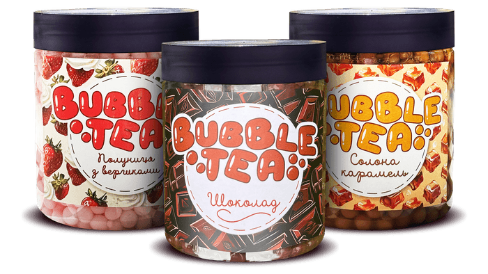 Набір Кульок для Bubble Tea - 