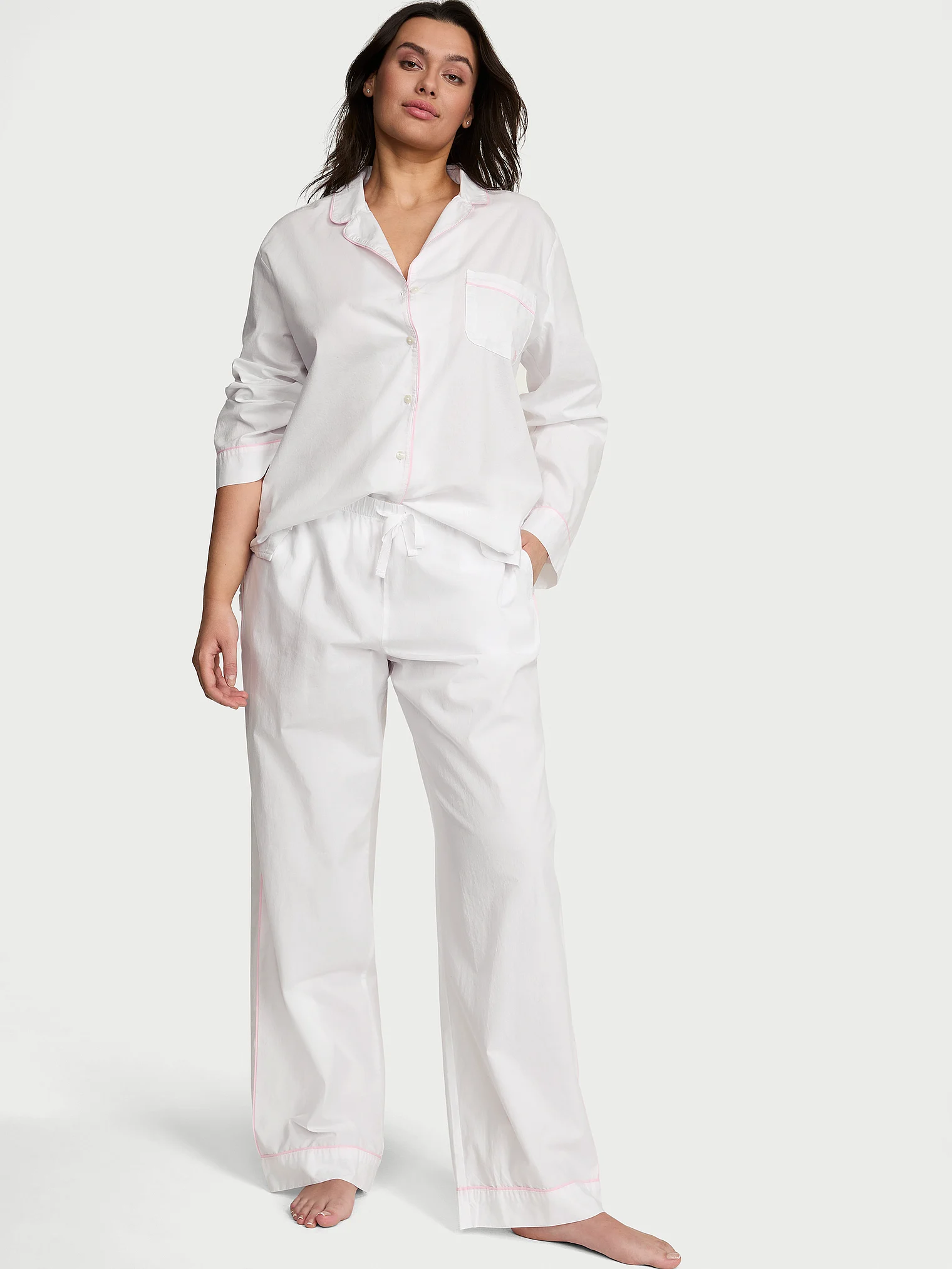 Котонова піжама Heritage Cotton Long Pajama Set