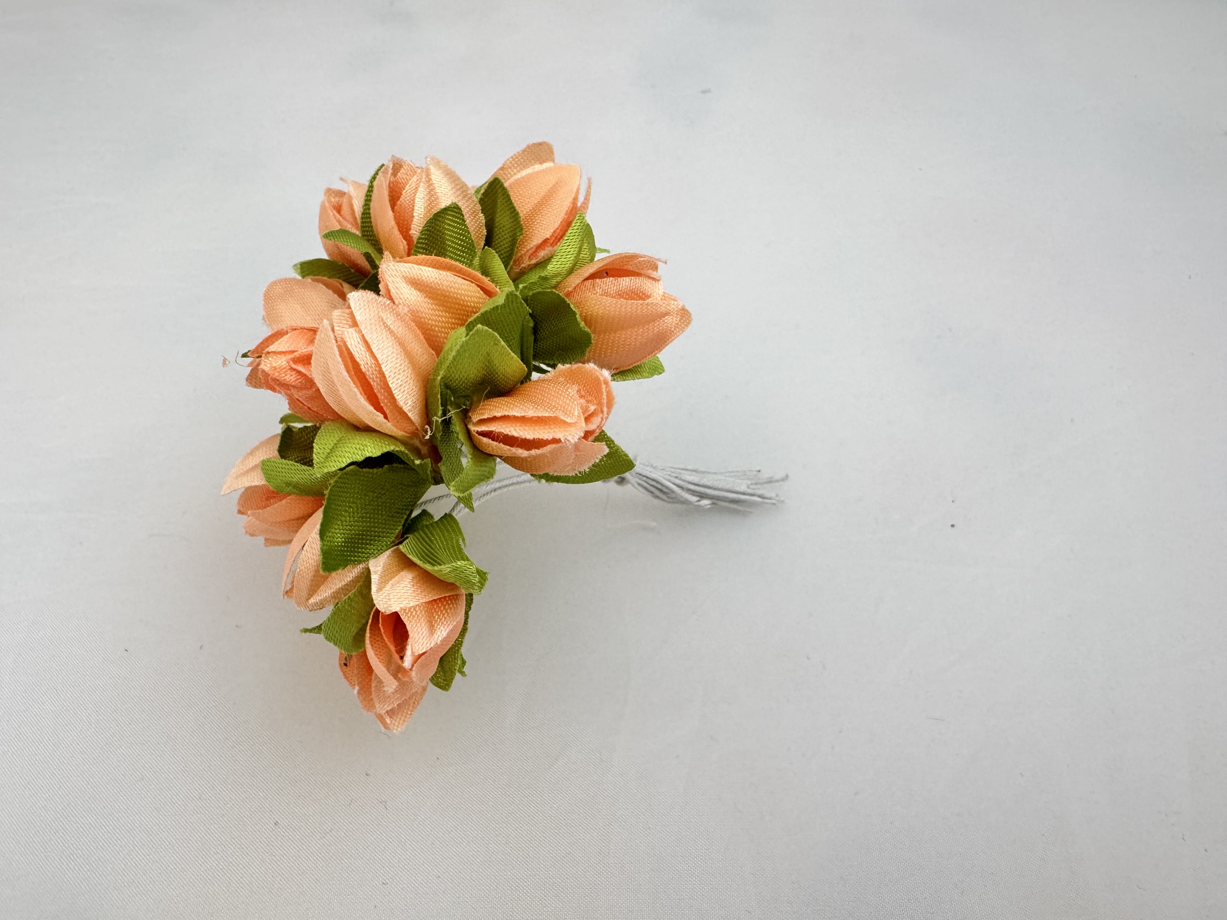 Персикові штучні тюльпани 20 шт