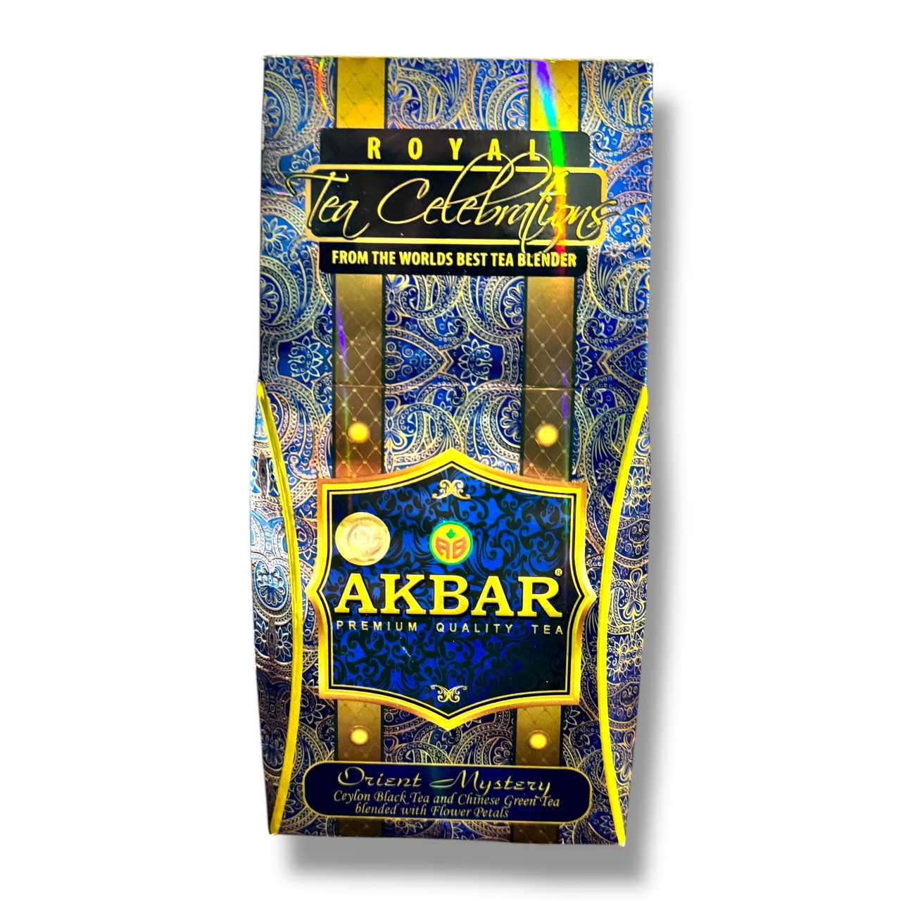 Чай Akbar Королівська колекція чорний і зелений 100 г