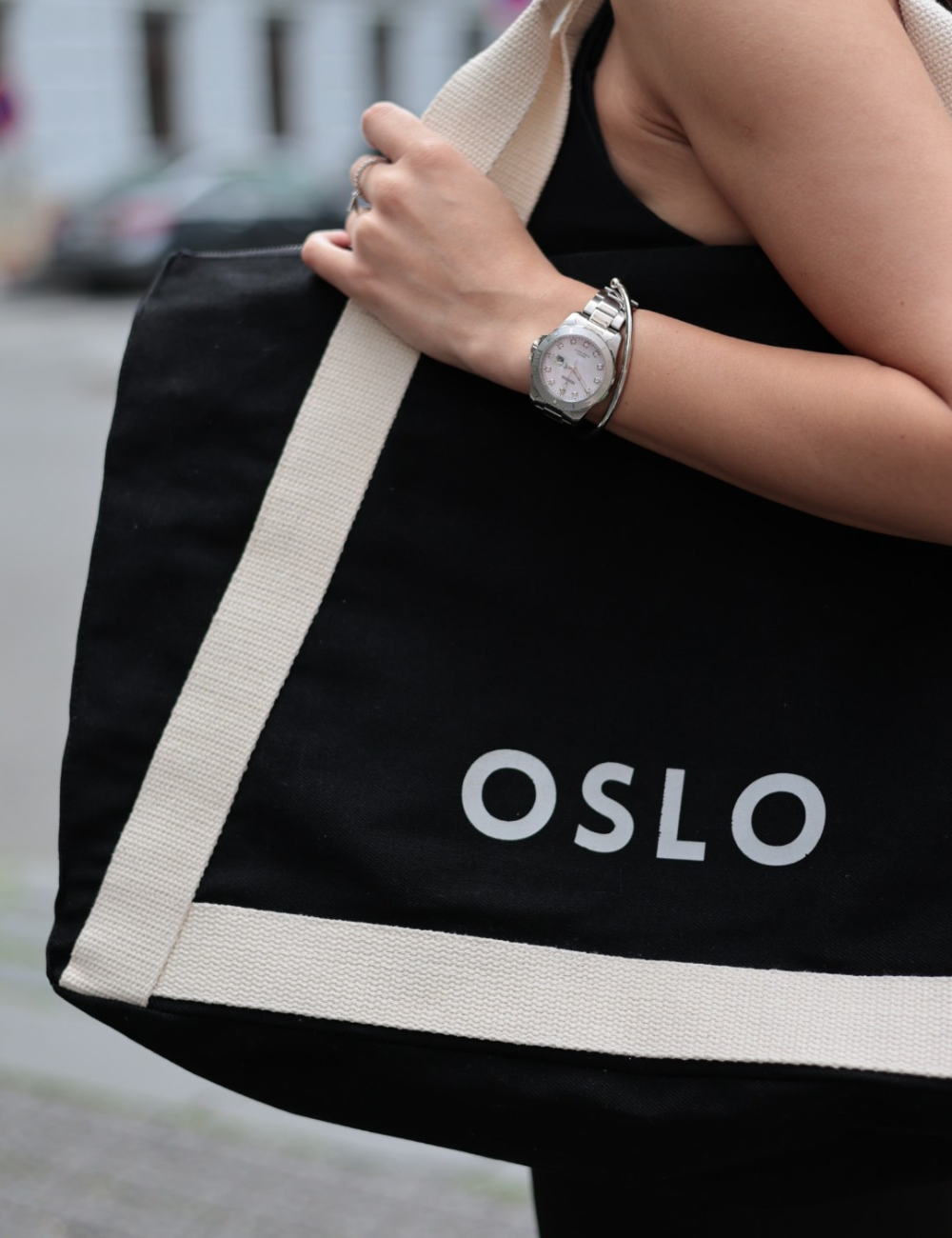 Cotton Bag with Oslo Print