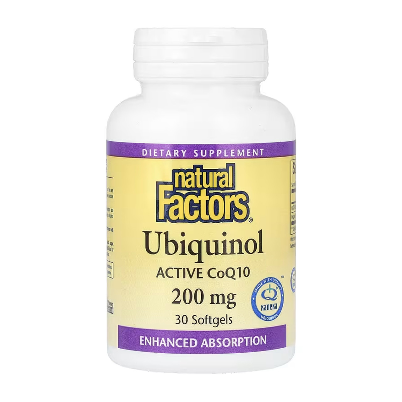 Ubiquinol CoQ10 200mg - 30 softgels