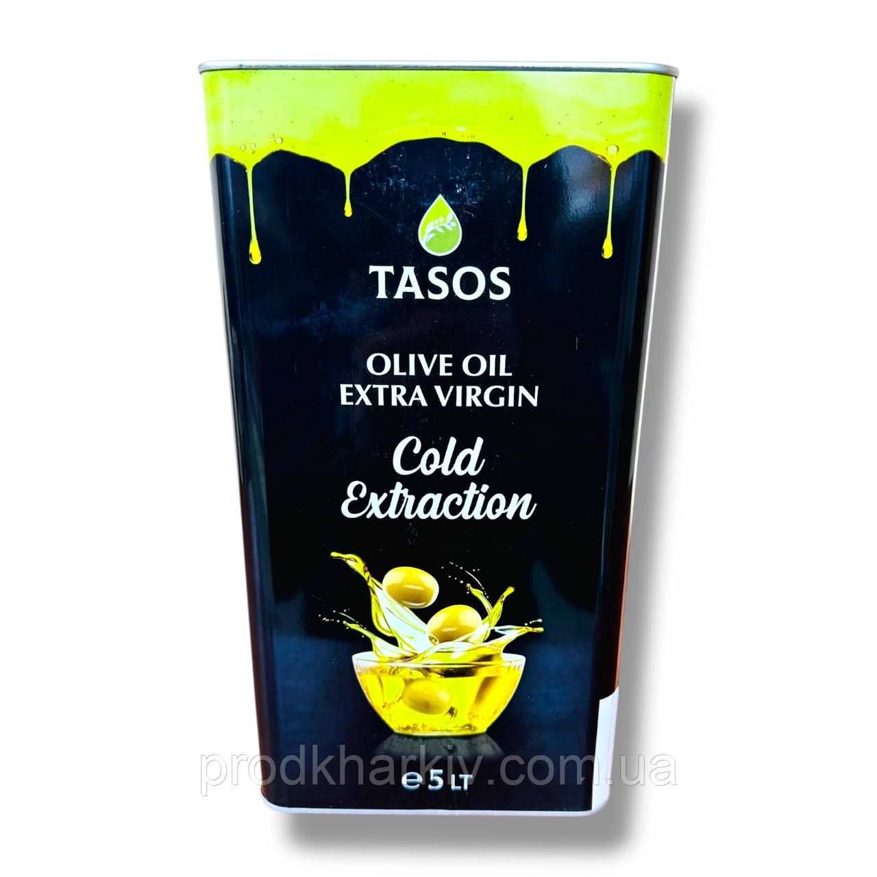 Оливкова олія Tasos Extra Virgin Olive ж/б.  5 л Греція