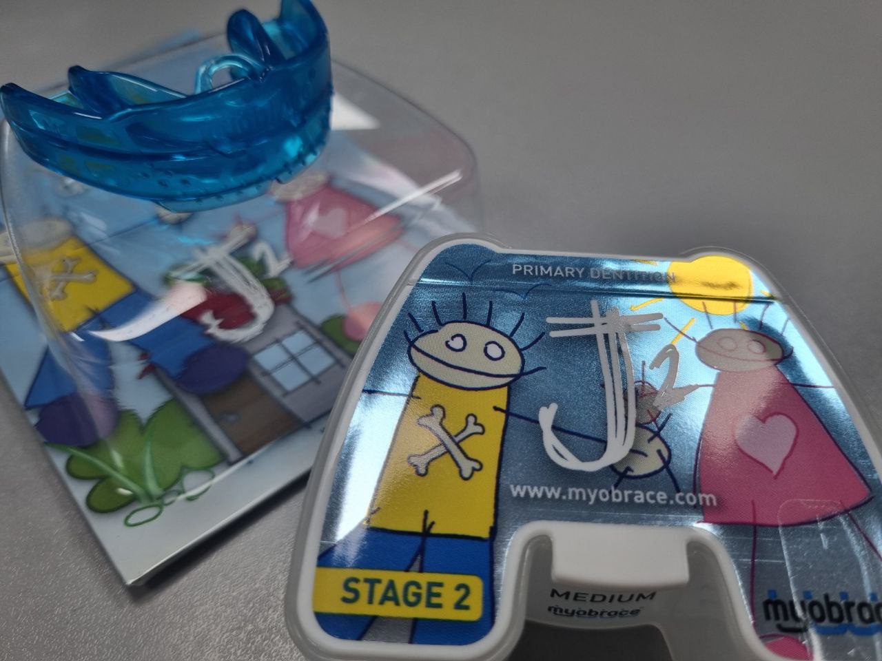 Трейнер Myobrace J2 (3-6 років) для малюків MEDIUM size