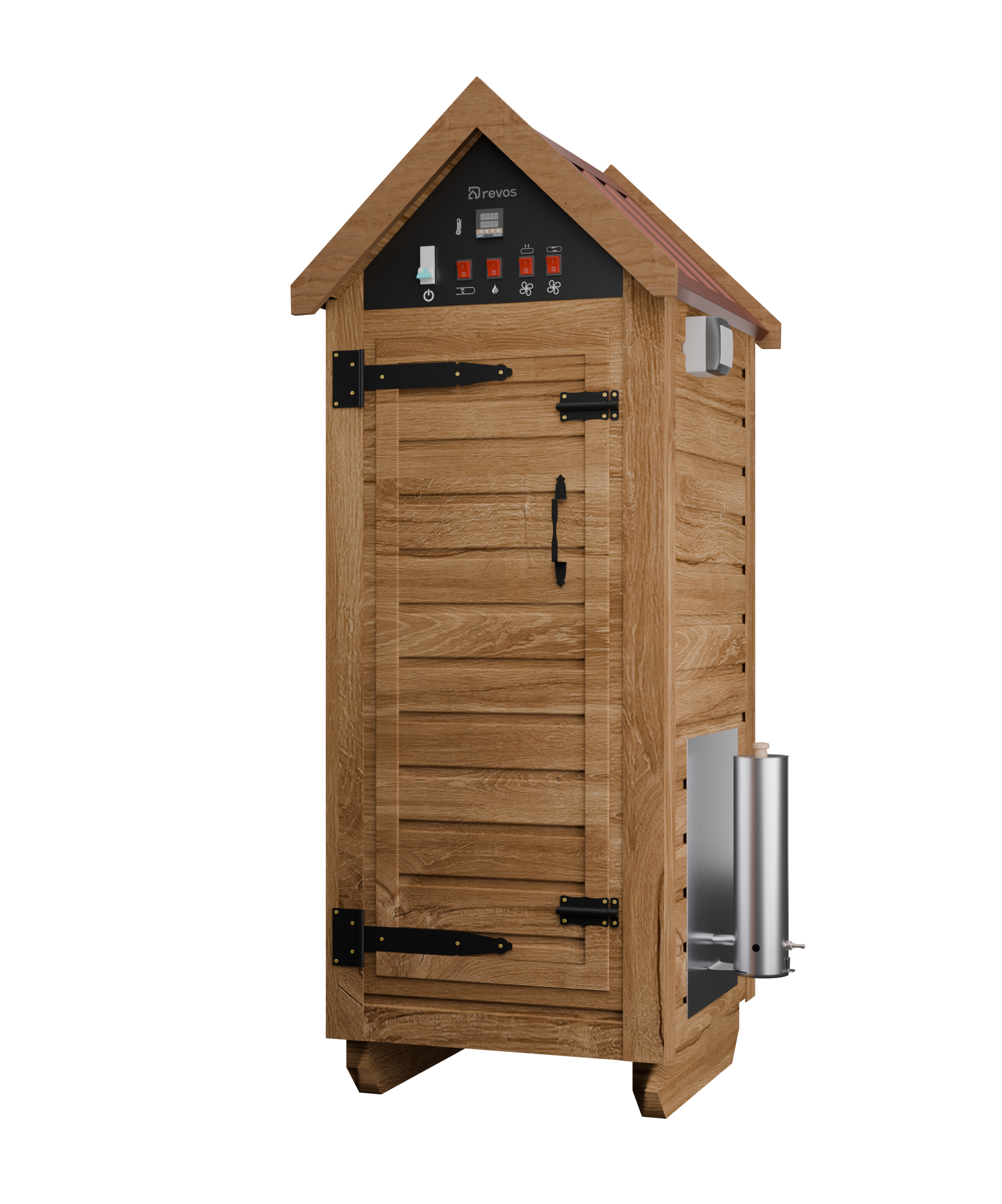 Коптильня 3 в 1 Сімейна 2.0 для гарячого та холодного копчення, сушіння