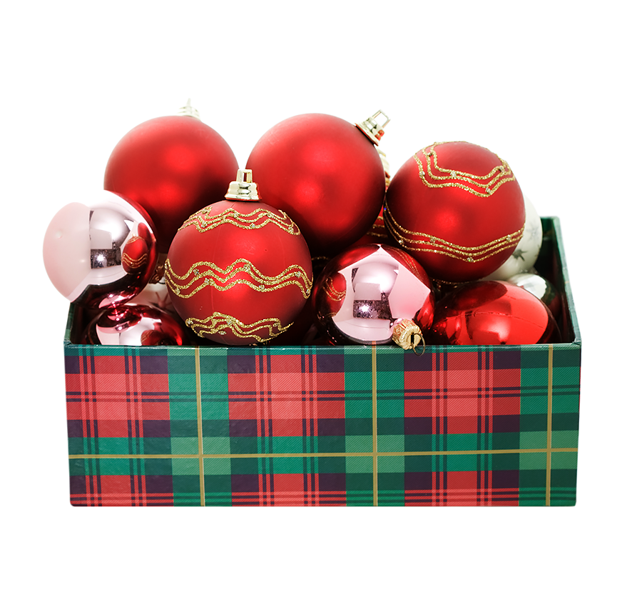 Red Christmas Balls