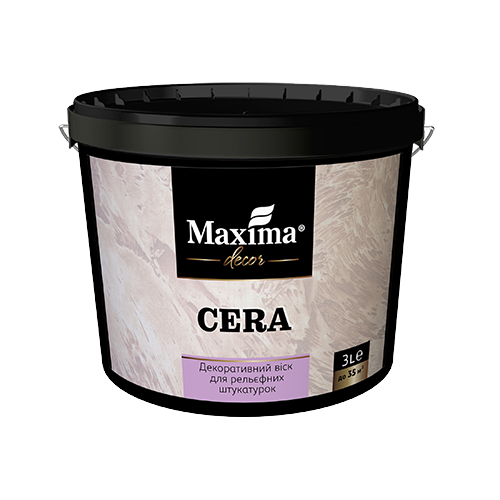 Декоративний віск для оздоблення рельєфних штукатурок Cera TM 