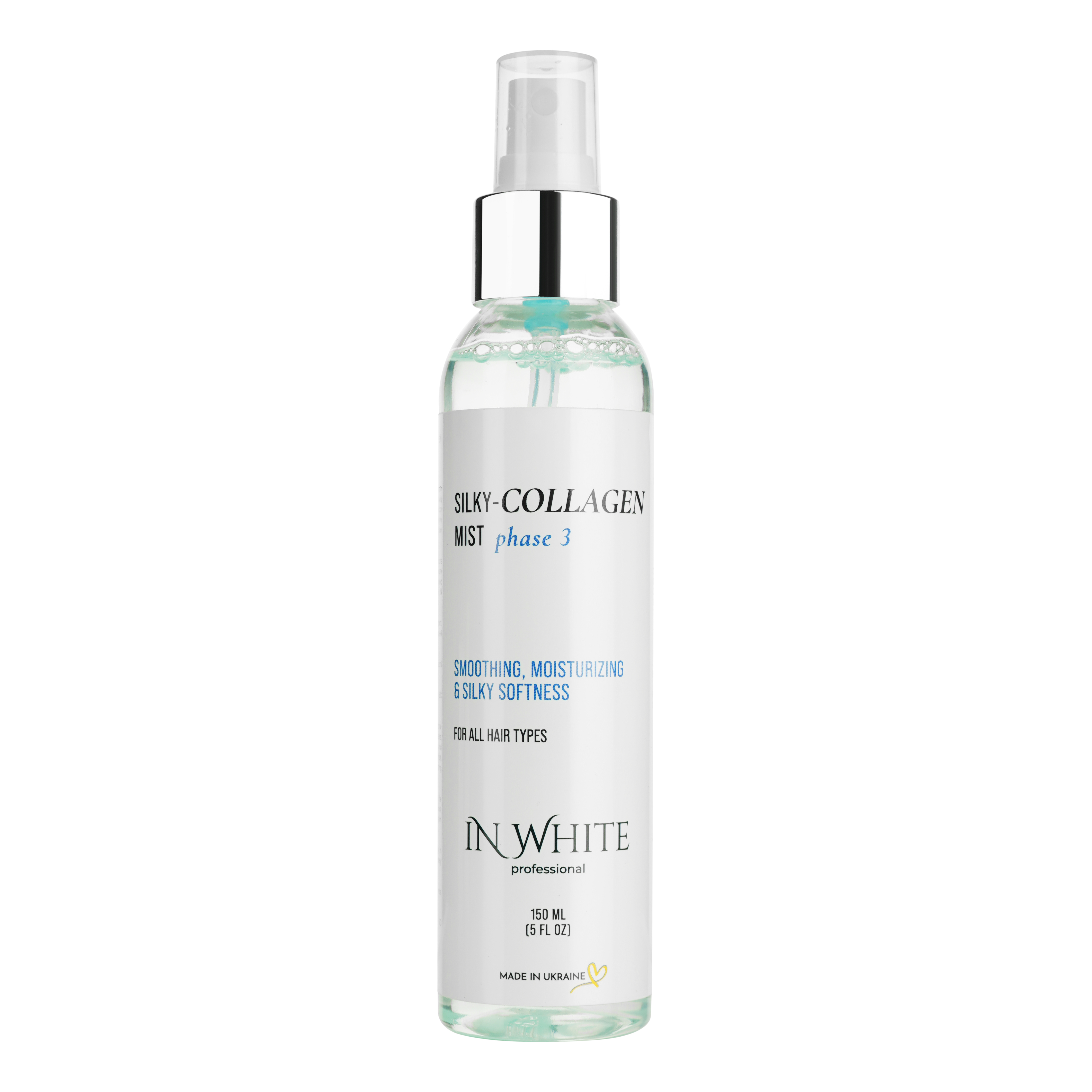 Розгладжуючий колагеновий спрей для волосся з термозахистом "SILKY-Collagen Mist"