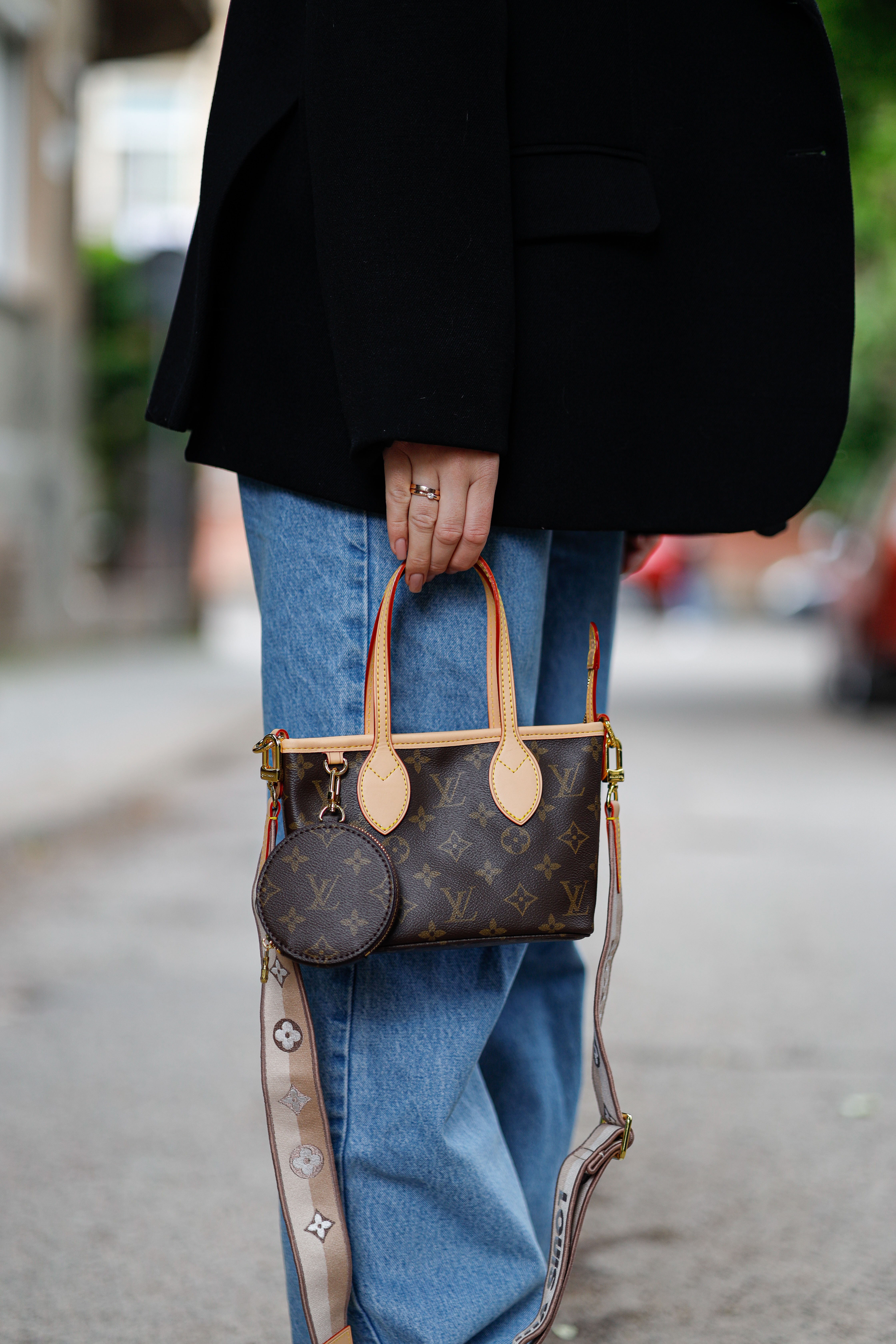 Louis Vuitton Monogram Neverfull BB Beige