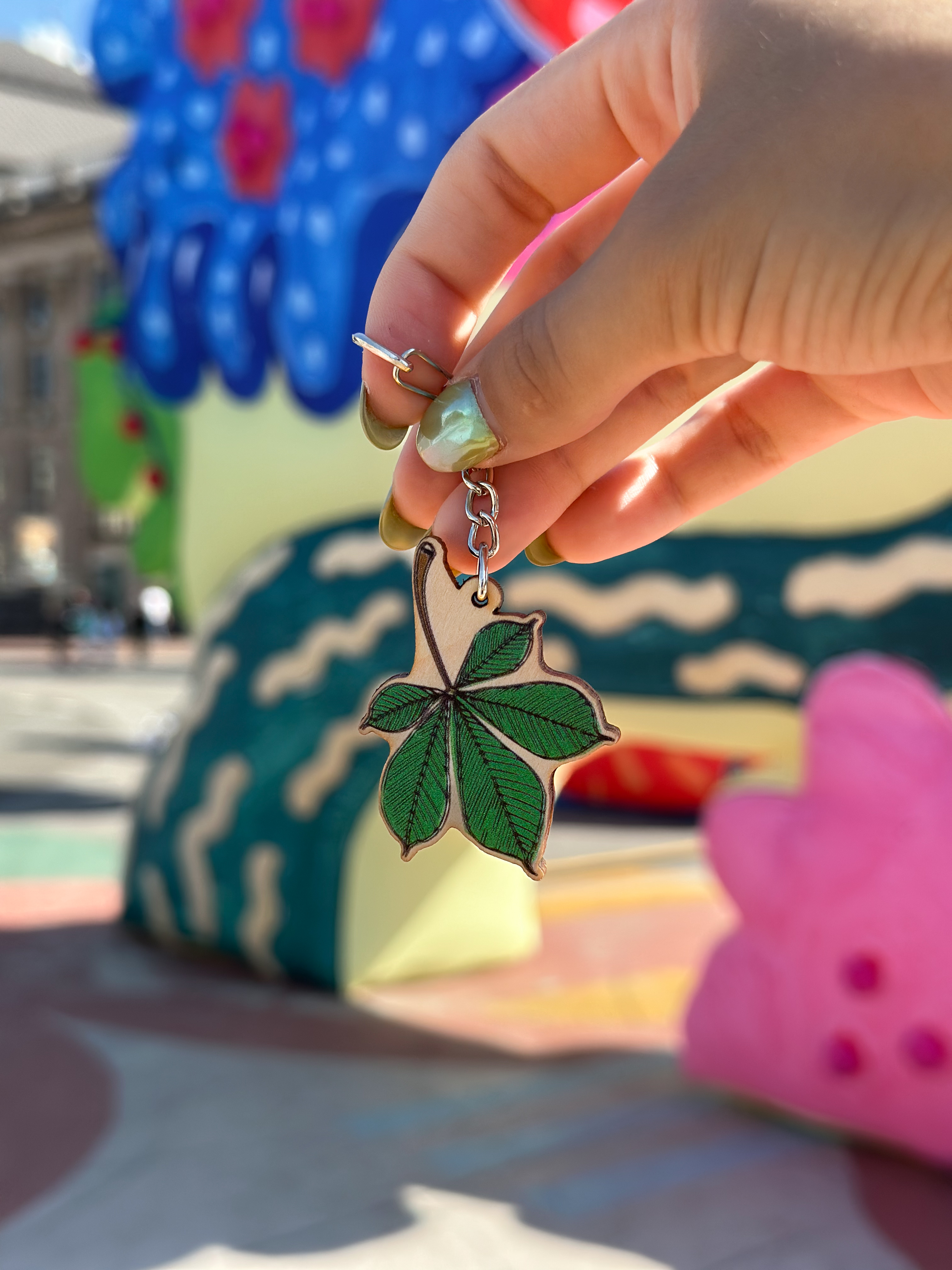 Брелок "Лист Каштану"