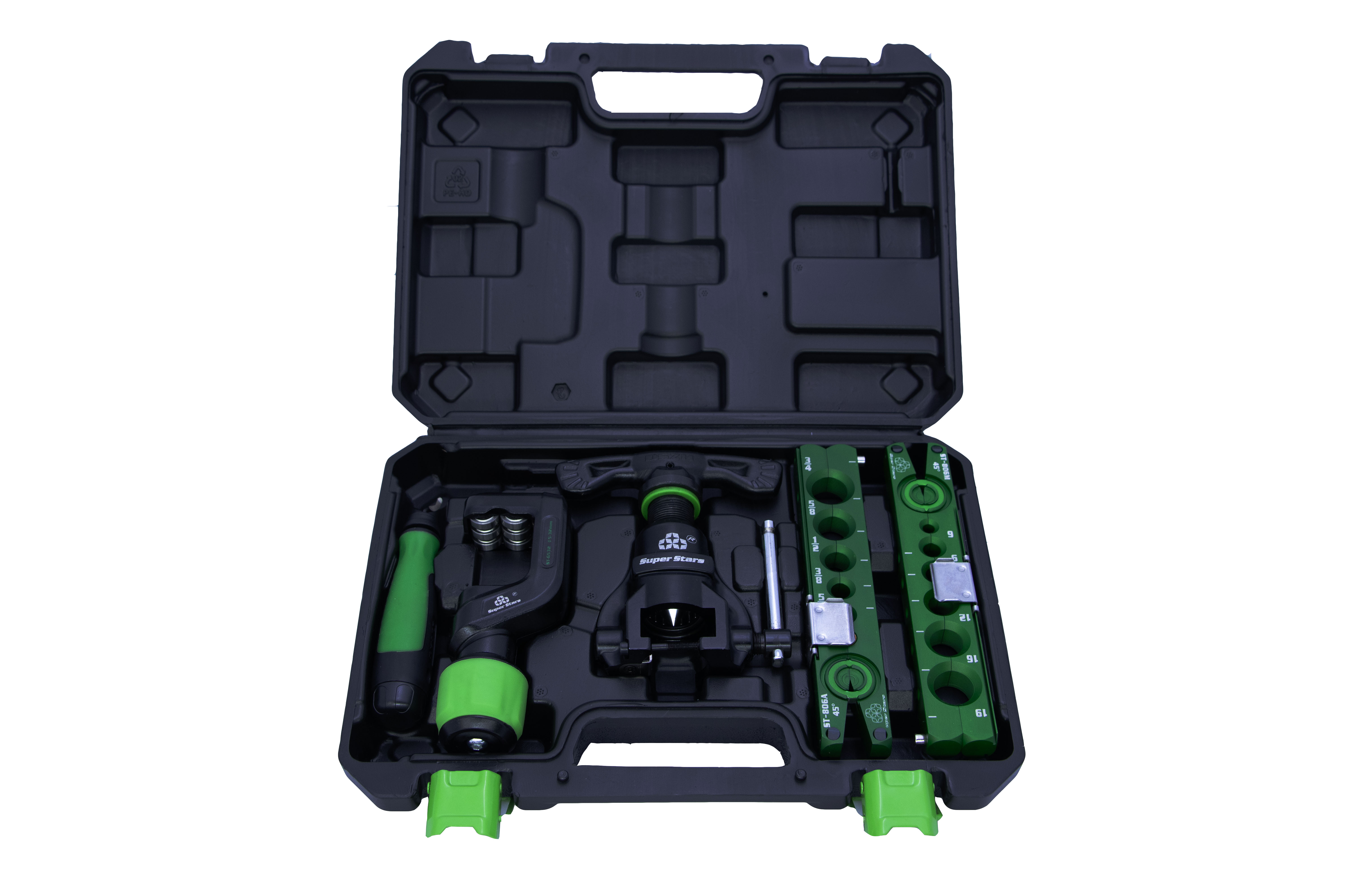 ST 806 FT L Набір для розвальцювання труб метричних та дюймових труб з труборізом