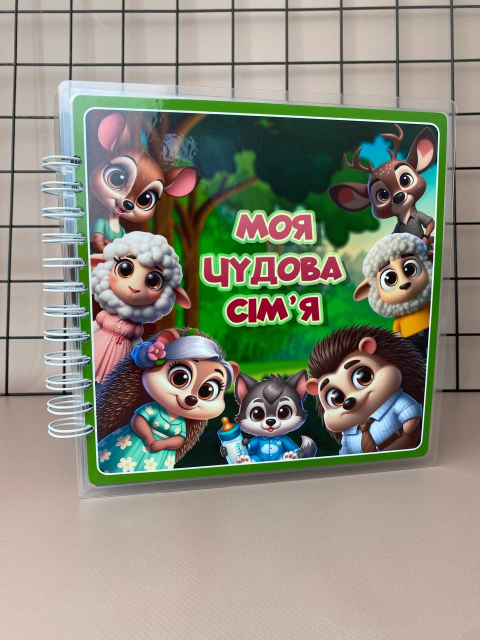 Альбом на липучках "Моя чудова сім'я "