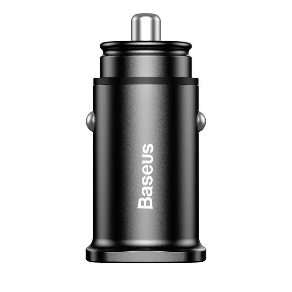 АЗП Baseus Square Metal QC 3.0 30W 2USB