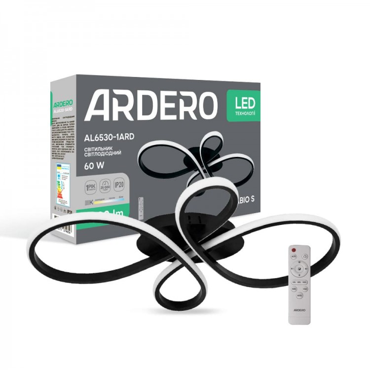Світлодіодна люстра Ardero AL6530ARD FABIO S 60Вт