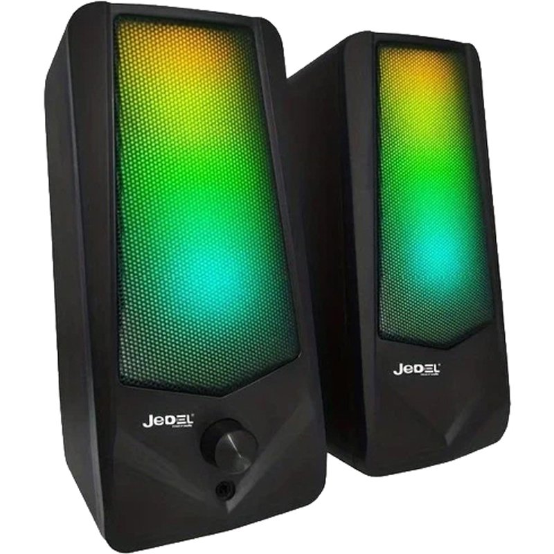 Колонки для комп'ютера JEDEL S523 PC2.0 USB+Bluetooth RGB Black