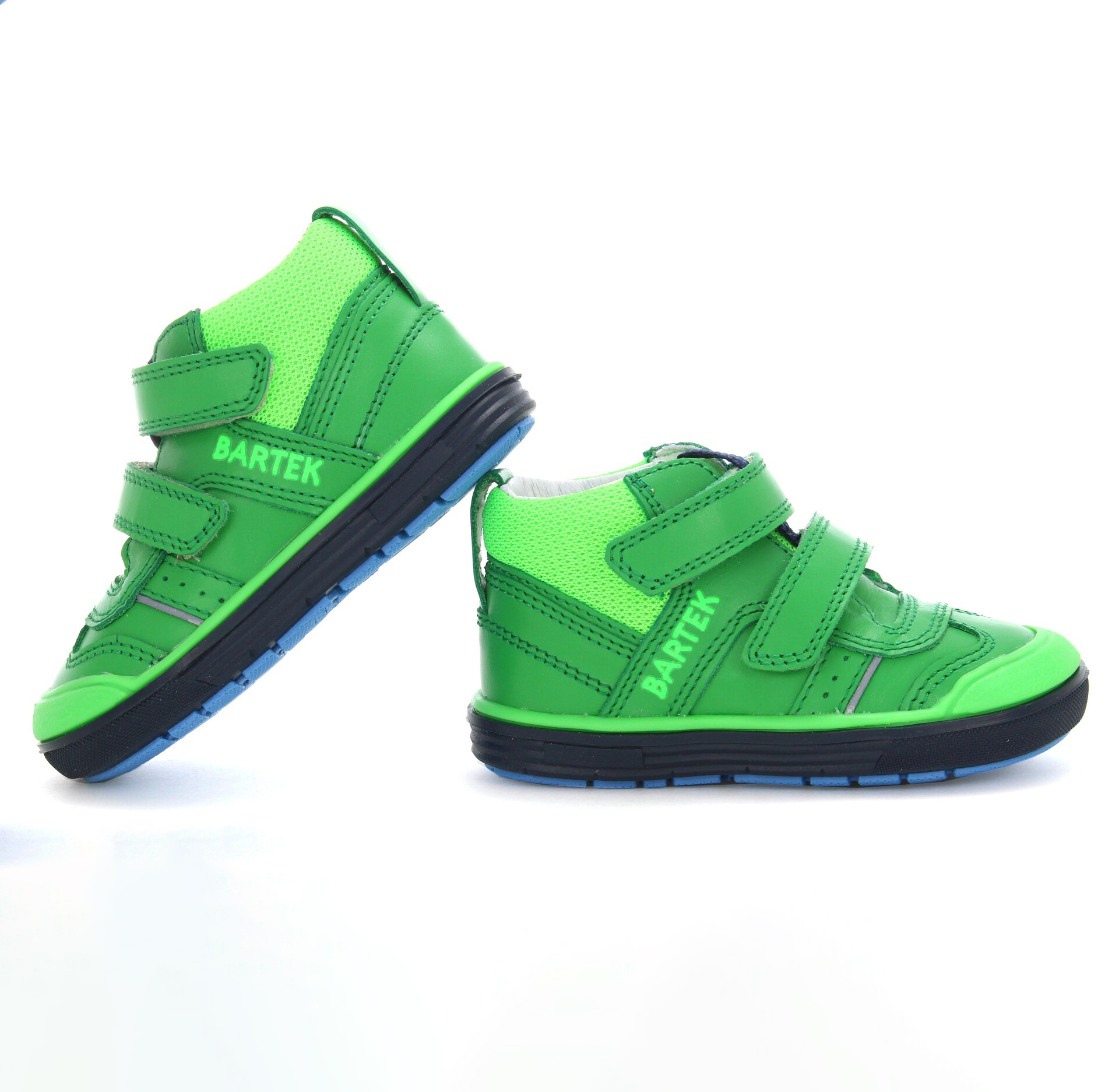 Дитячі напівчеревики (зелені)