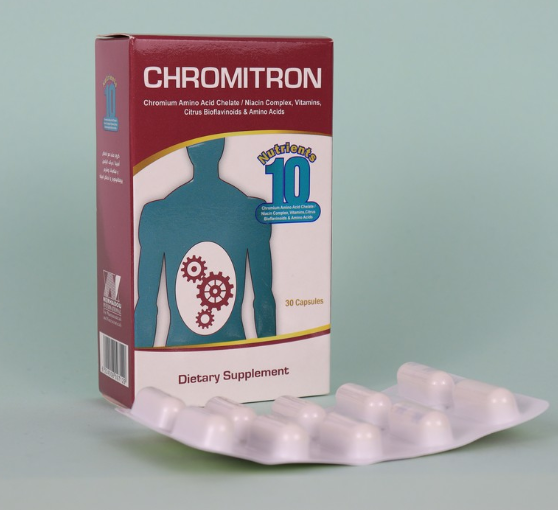 Chromitron Хромітрон БАД при цукровому діабеті 30 капсул