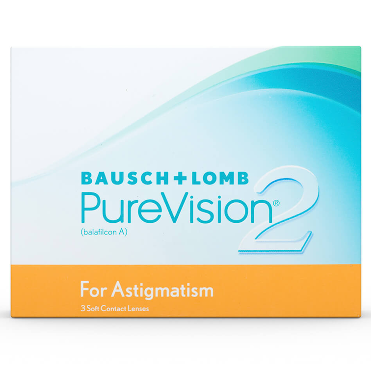 КОНТАКТНІ ЛІНЗИ BAUSCH & LOMB PURE VISION 2 TORIC (3 бл./уп.)