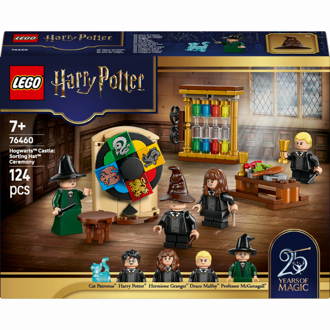 Конструктор LEGO Harry Potter Замок Гоґвортс: Церемонія розподілу по факультетах (76460)