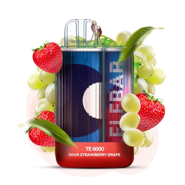 Elf Bar TE6000 Sour Strawberry Grape ( Кисла Полуниця Виноград )