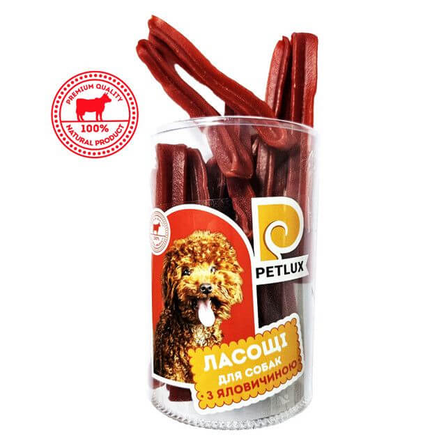 Ласощі Паличка-жуйка з м'ясом яловичини №25 арт.760