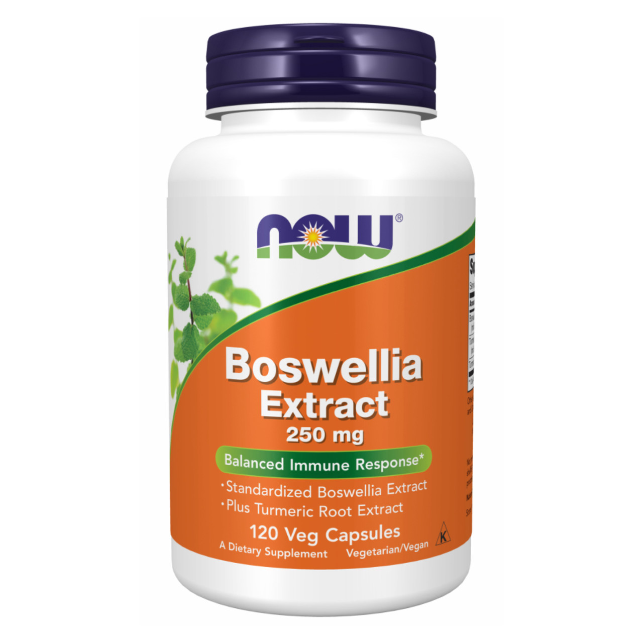 Екстракт Босвелії, Boswellia Extract 250 mg - 120 vcaps