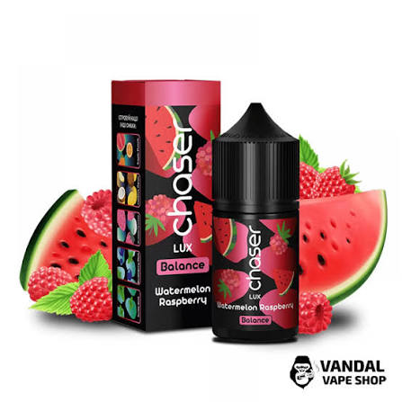 Рідина Chaser Lux 30мл 50мг Watermelon raspberry (Кавун Малина)