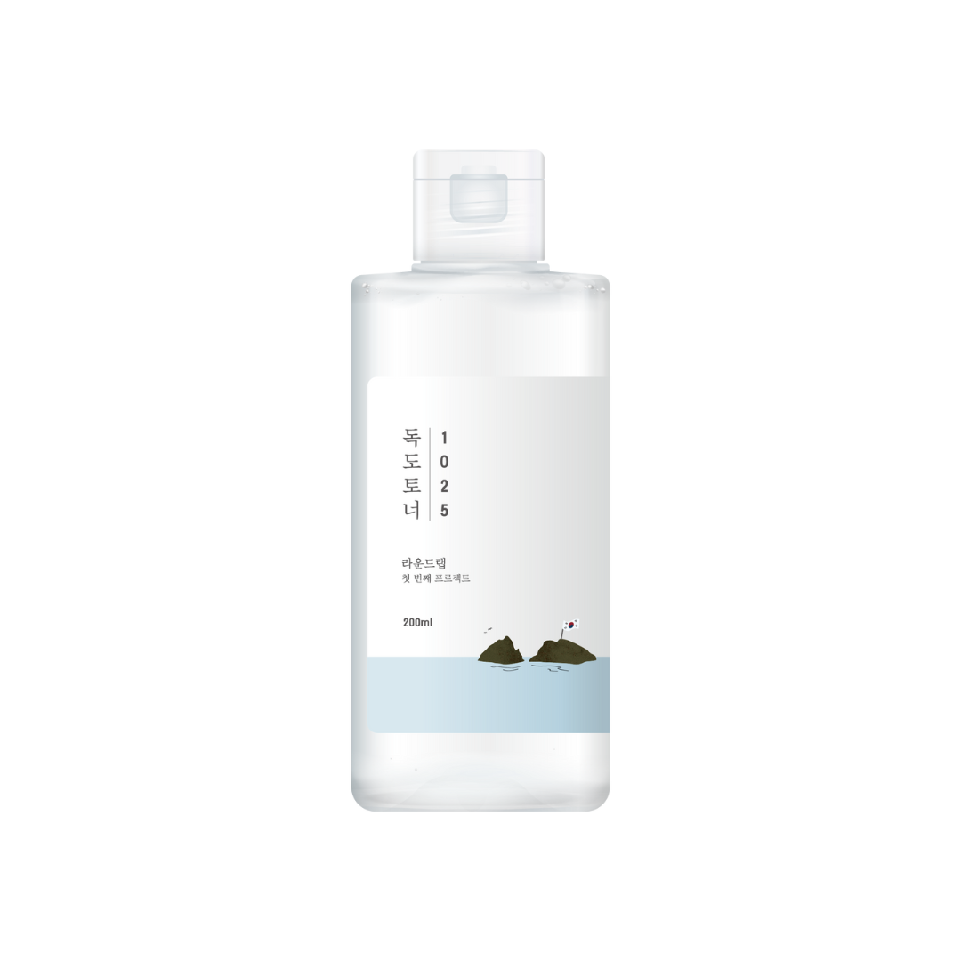 Зволожуючий відлущуючий тонер Round Lab 1025 Dokdo Toner 200 ml