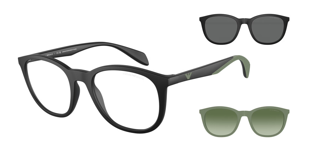 EMPORIO ARMANI EA 4211 50011W 52(clip-on)