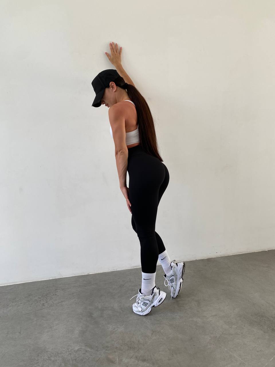 Лосини з push-up ефектом Soft в чорному кольорі