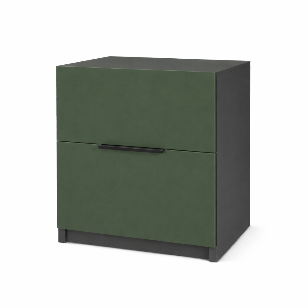 Тумба приліжкова з двома шухлядами