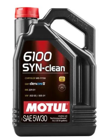 Моторна олива 5W30 MOTUL 6100 Syn-clean SAE,5L