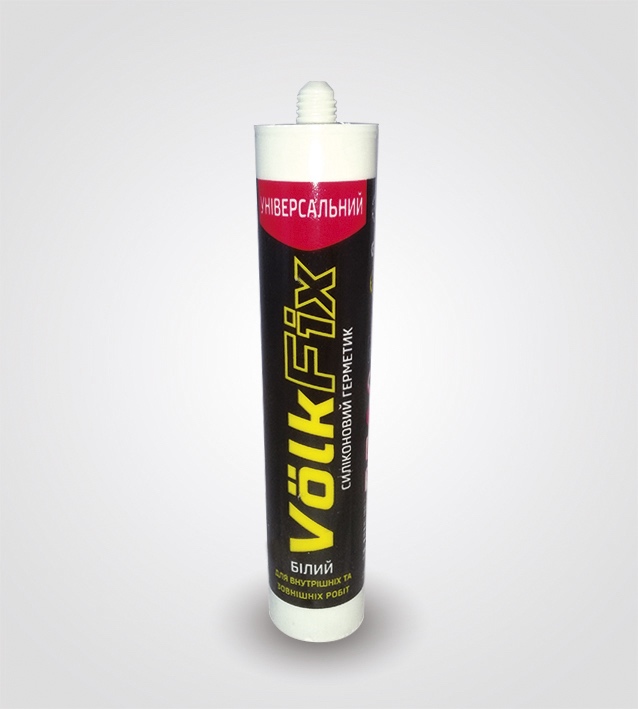 Герметик універсальний білий 280 мл VolkFix