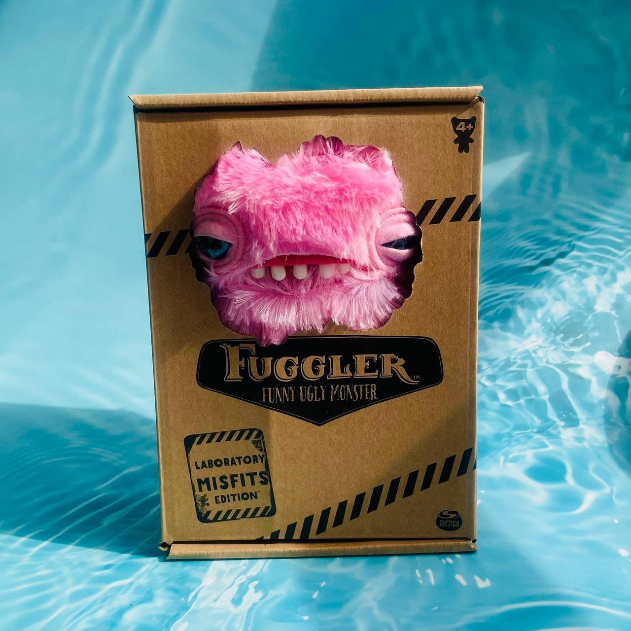 М'яка іграшка Fuggler Pink Love Wide Eyed Weirdo з розбитим серцем, Фаглер, Фуглер, рожевий