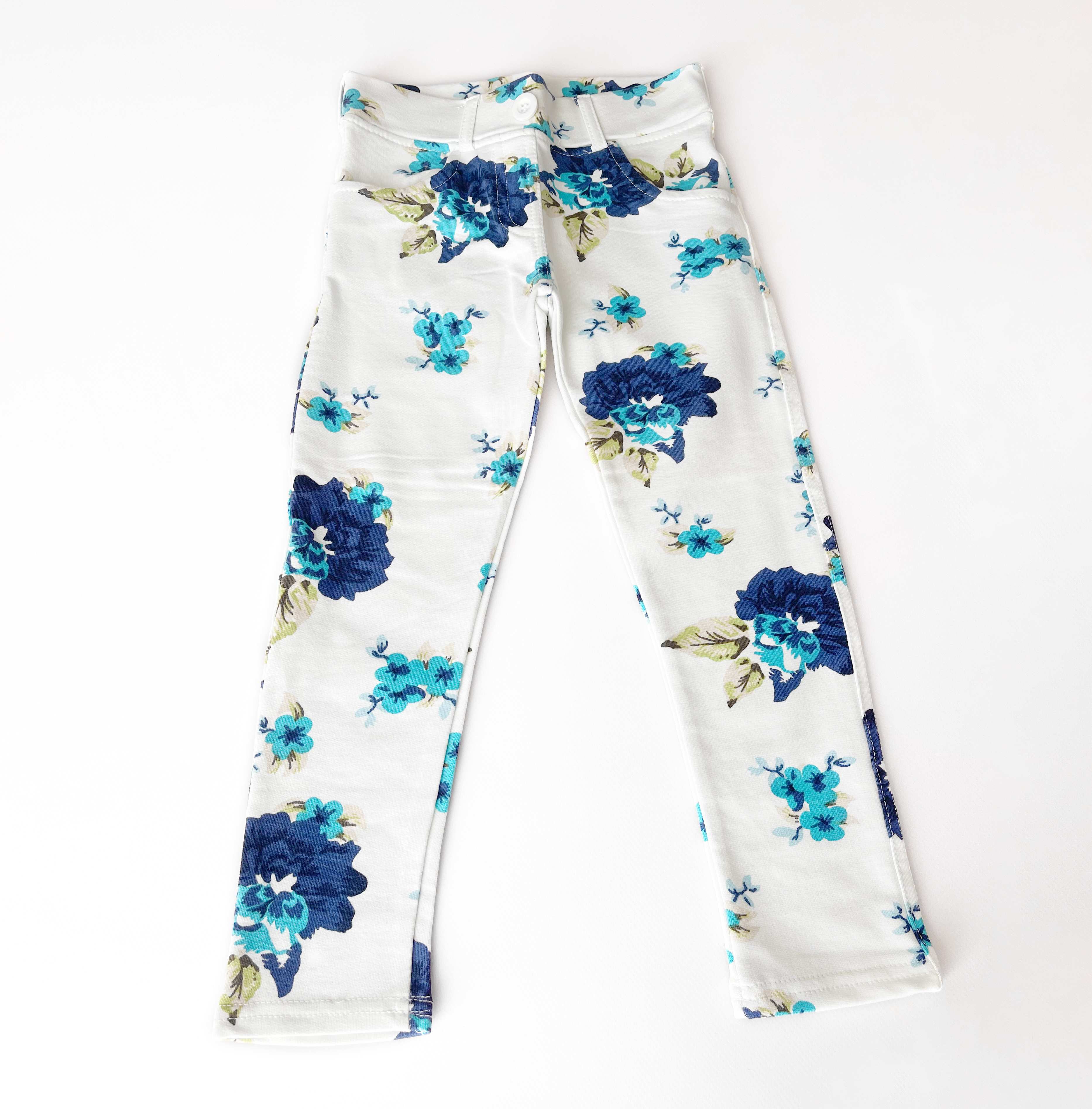 Білі бавовняні штани