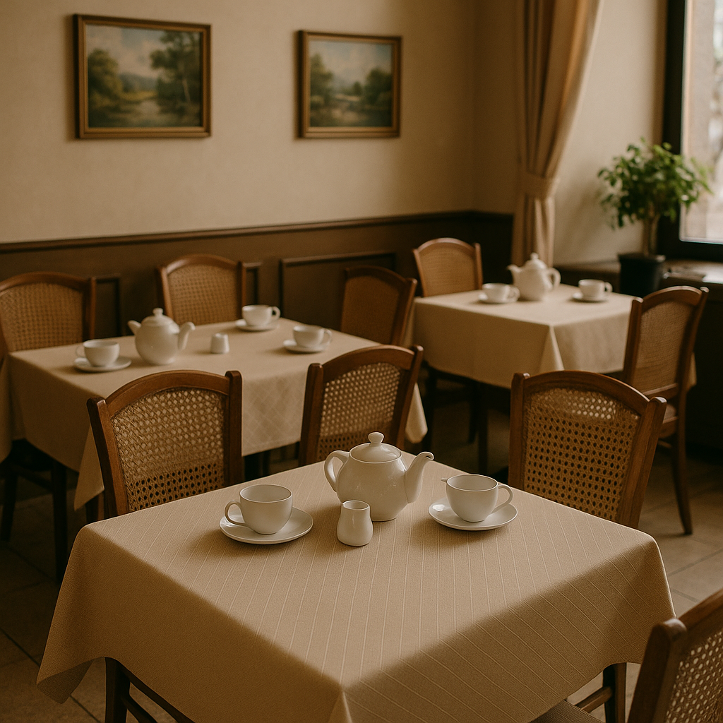 Скатертина для ресторану, кафе "Карамель "