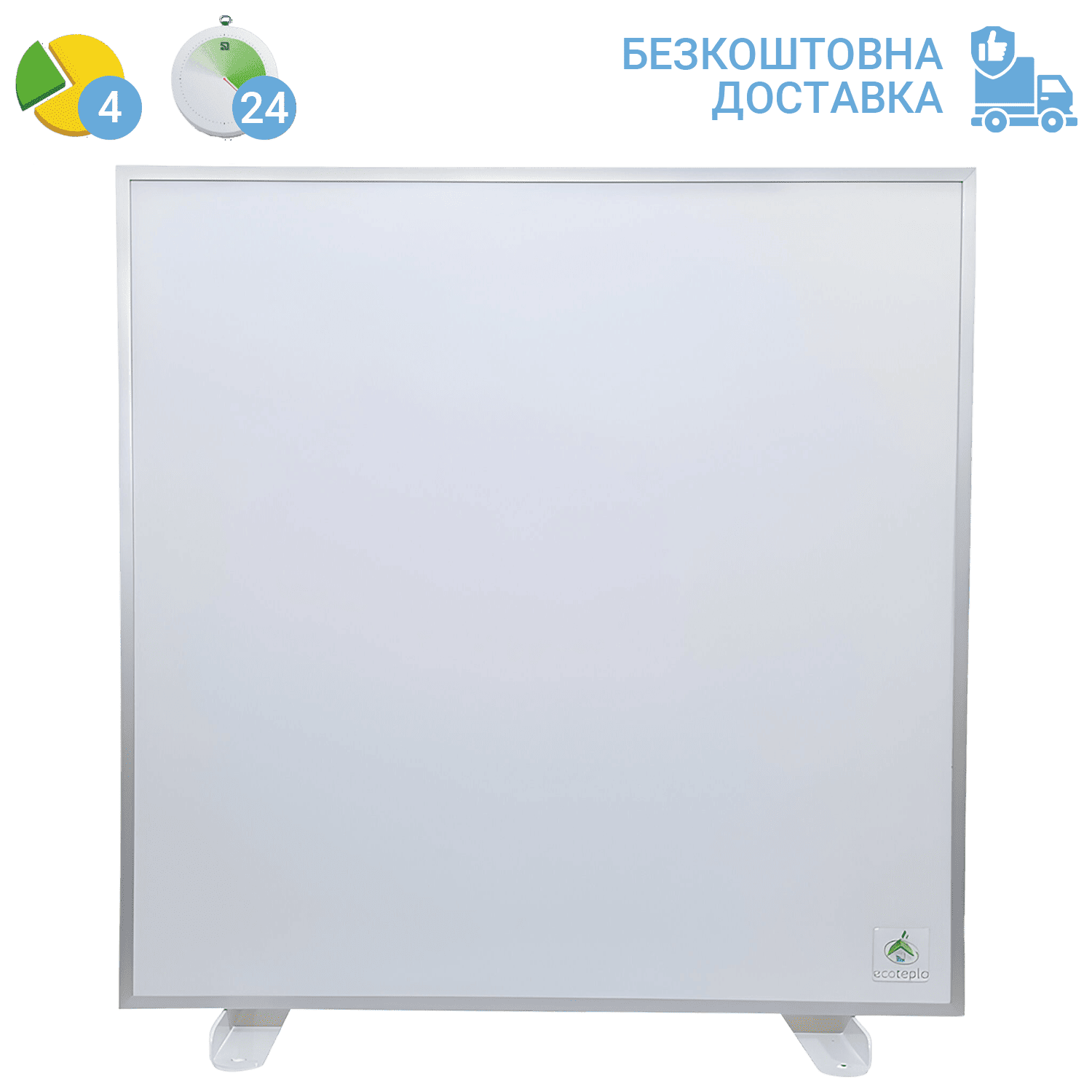 Обігрівач Ecoteplo Air 1000 ME білий | терморегулятор