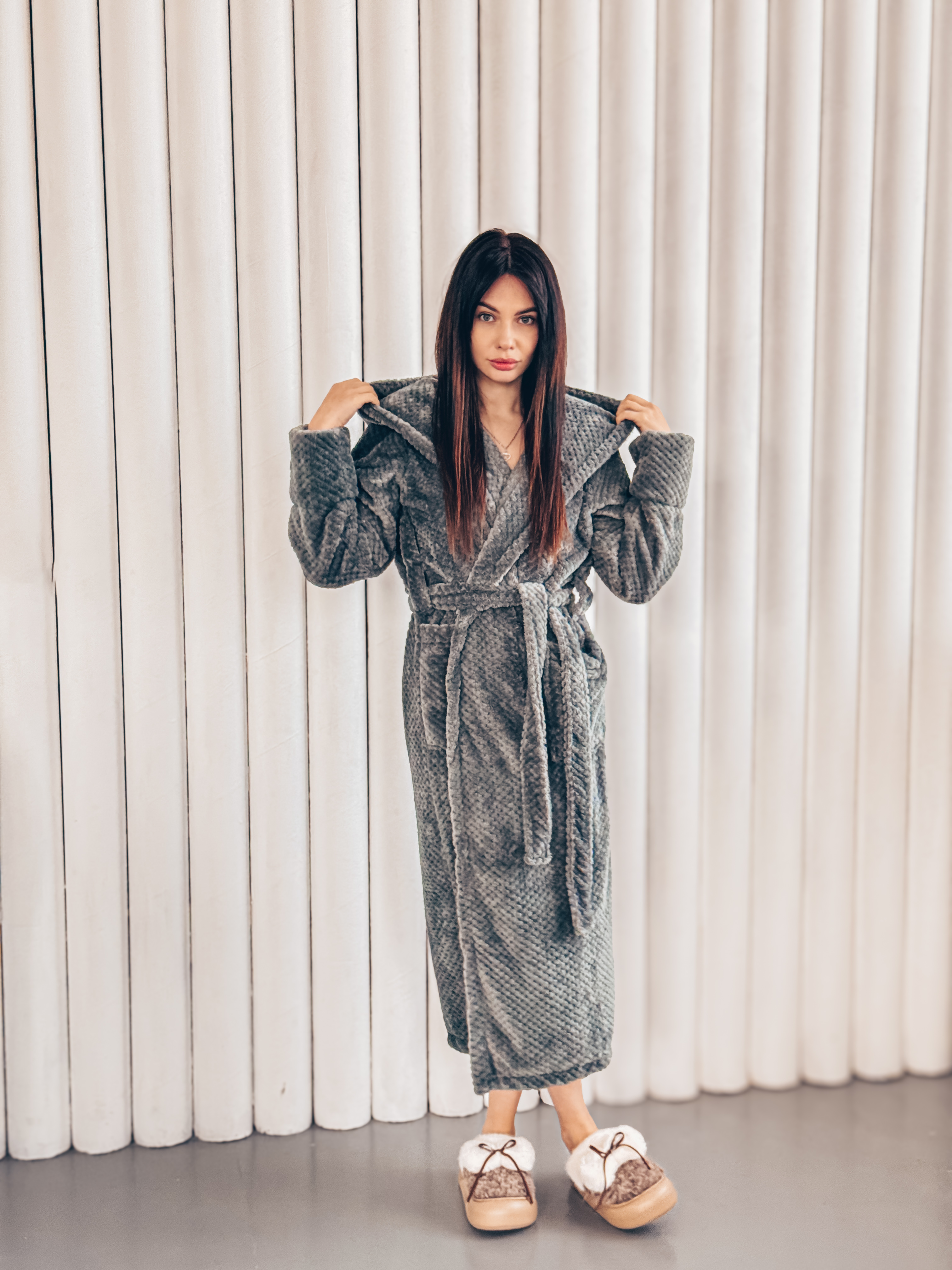 Халат жіночий довгий