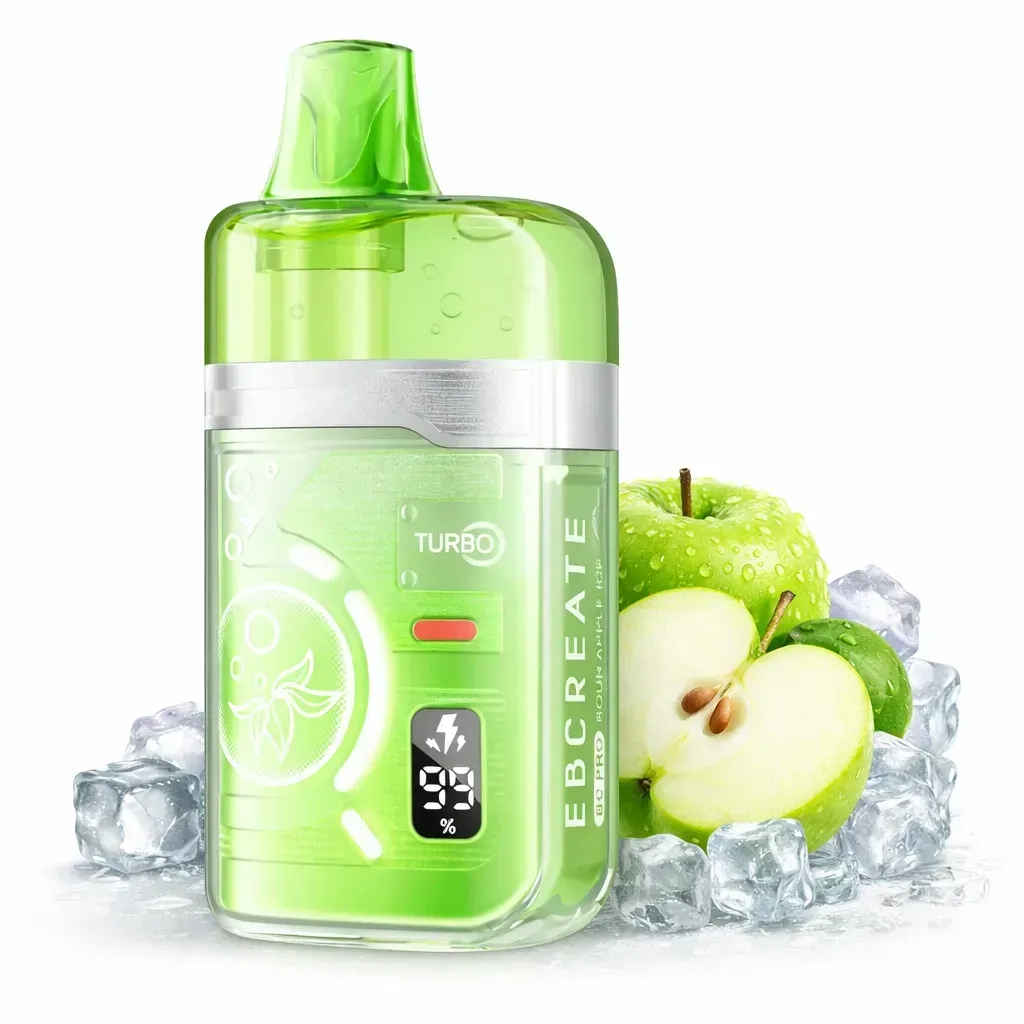 Elf Bar BC Pro 40000 Sour Apple Ice (Кисле яблуко з прохолодою)