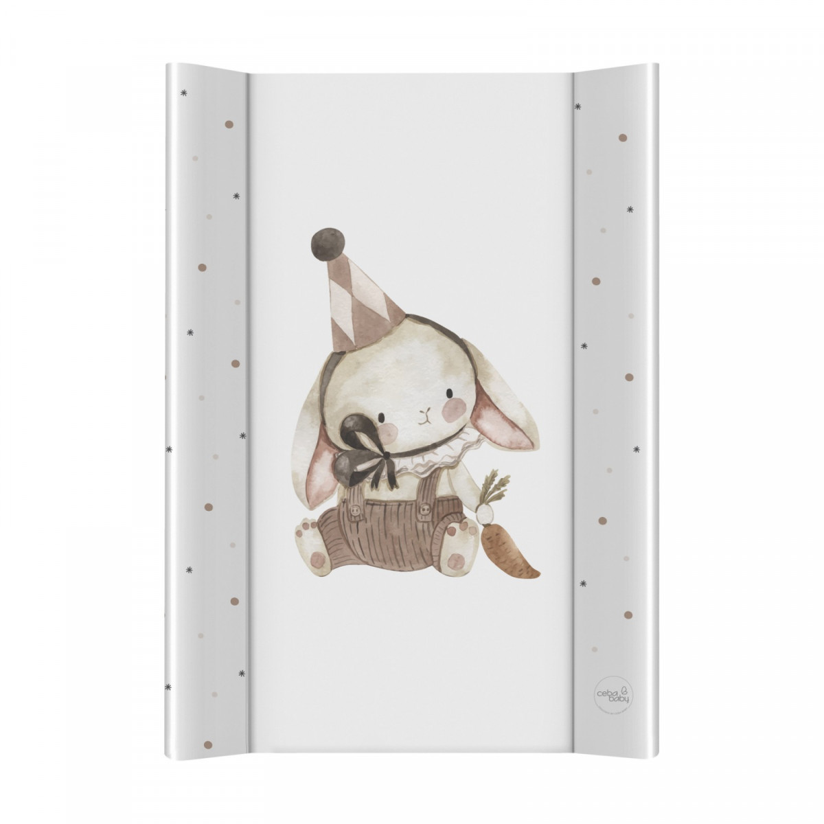 Повивальна дошка Cebababy 50x70 Ultra light Clown Bunny