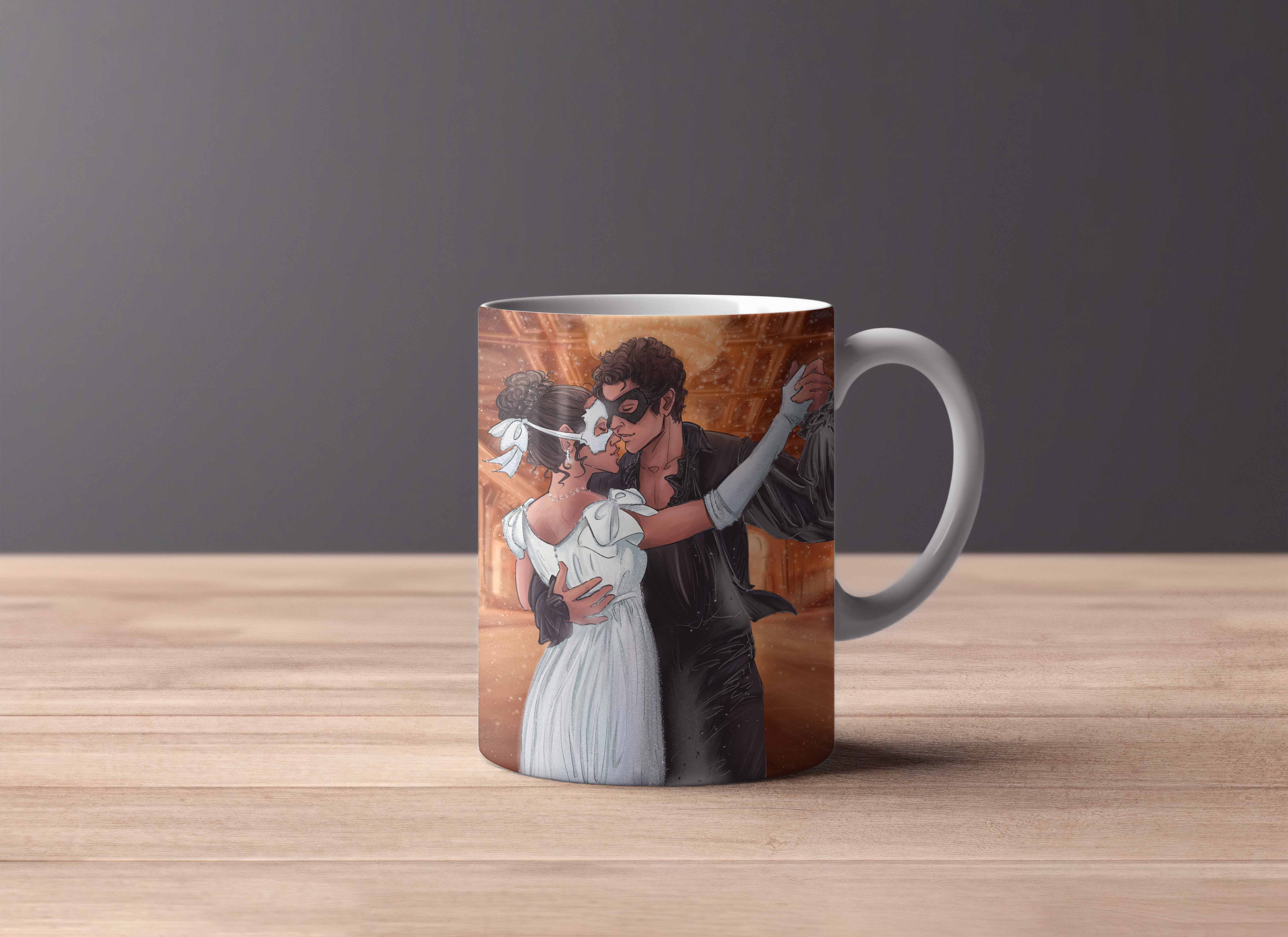 Горнятко "Бріджертони" Бенедикт та Софі