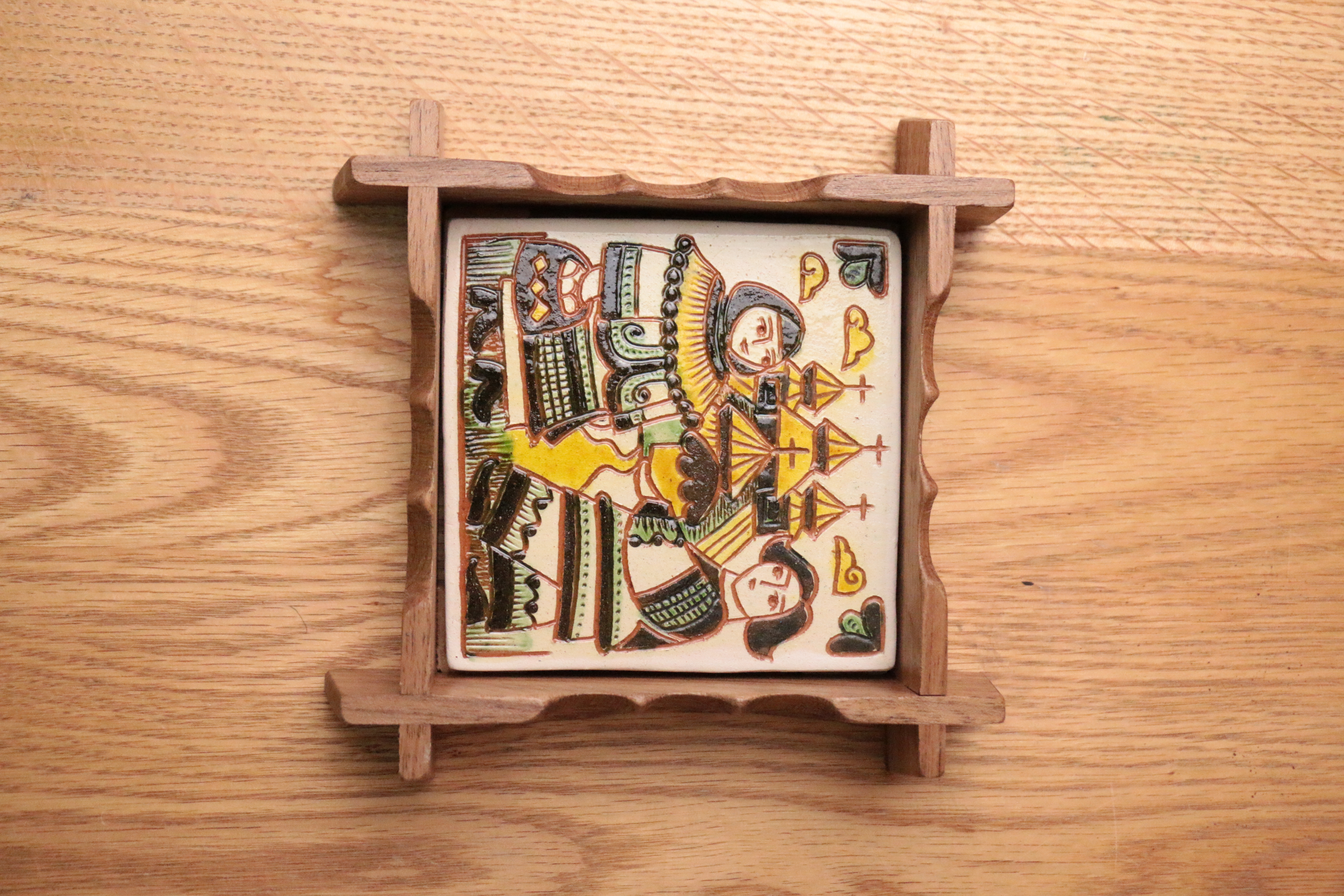 Плиточка у рамці "Пасха", 15*15 см