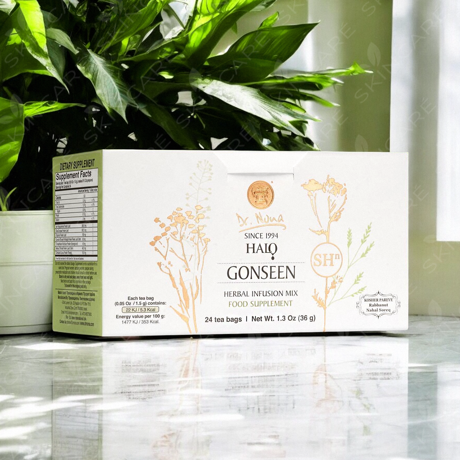 Halo Gonseen Dr. Nona 24 шт — біодобавка для очищення організму