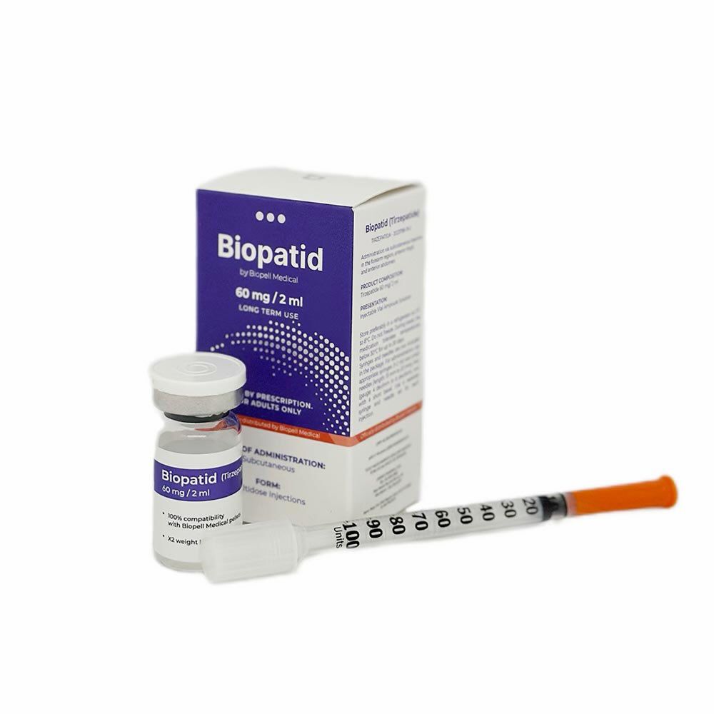 Біопатид (Biopatid, Тирзепатид) 60мг, 2мл