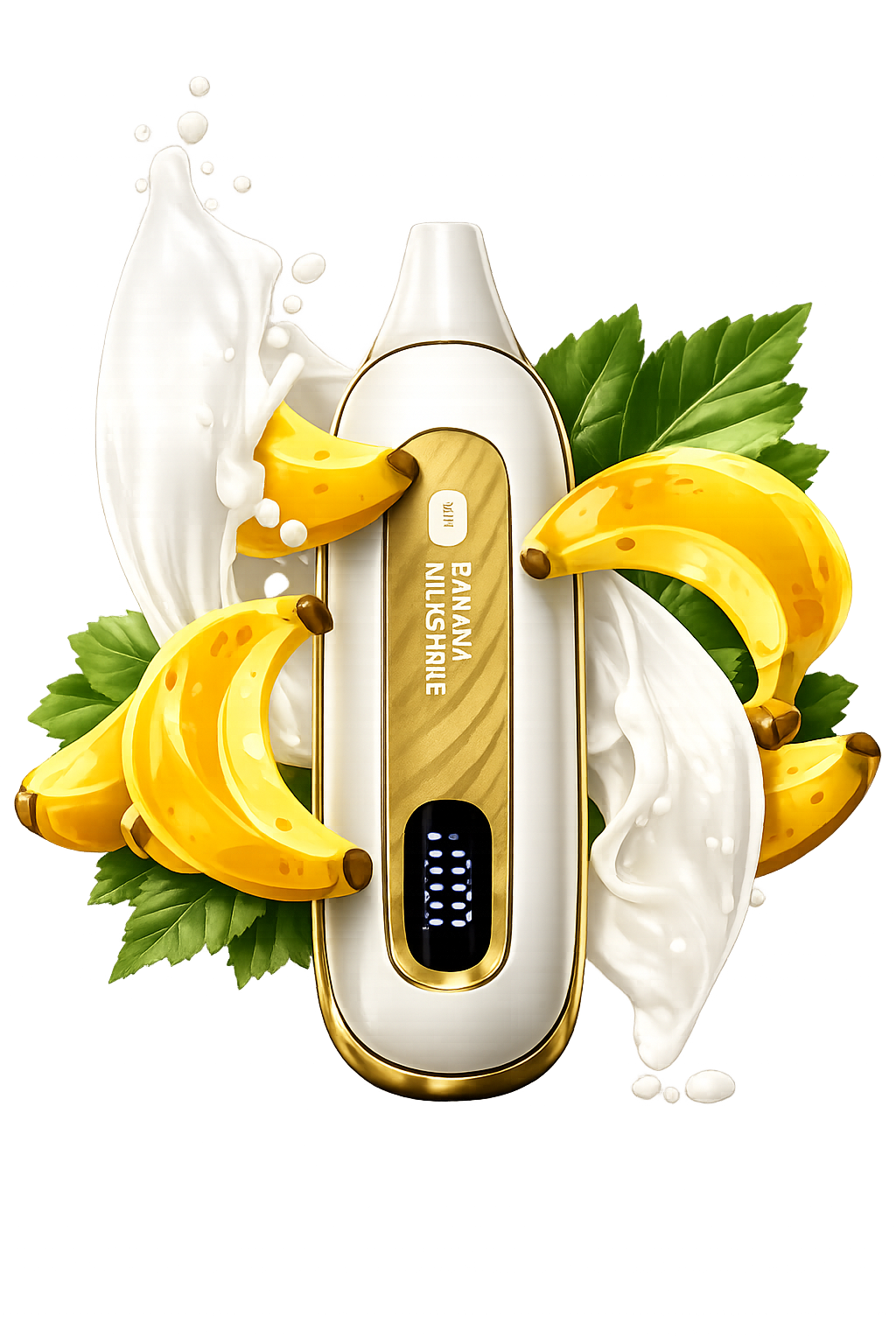 Fӏonq MAX SMART 12000 Banana Milkshake ( Банановий Коктейль )