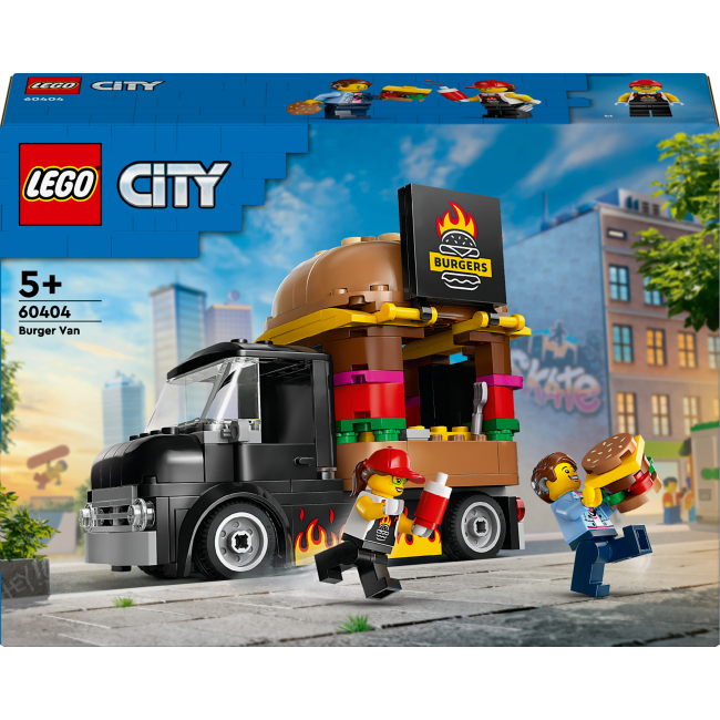 Конструктор LEGO City Вантажівка з гамбургерами (60404)